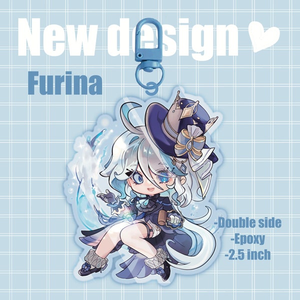 Genshin Impact Fontain Furina Charm (preorder)