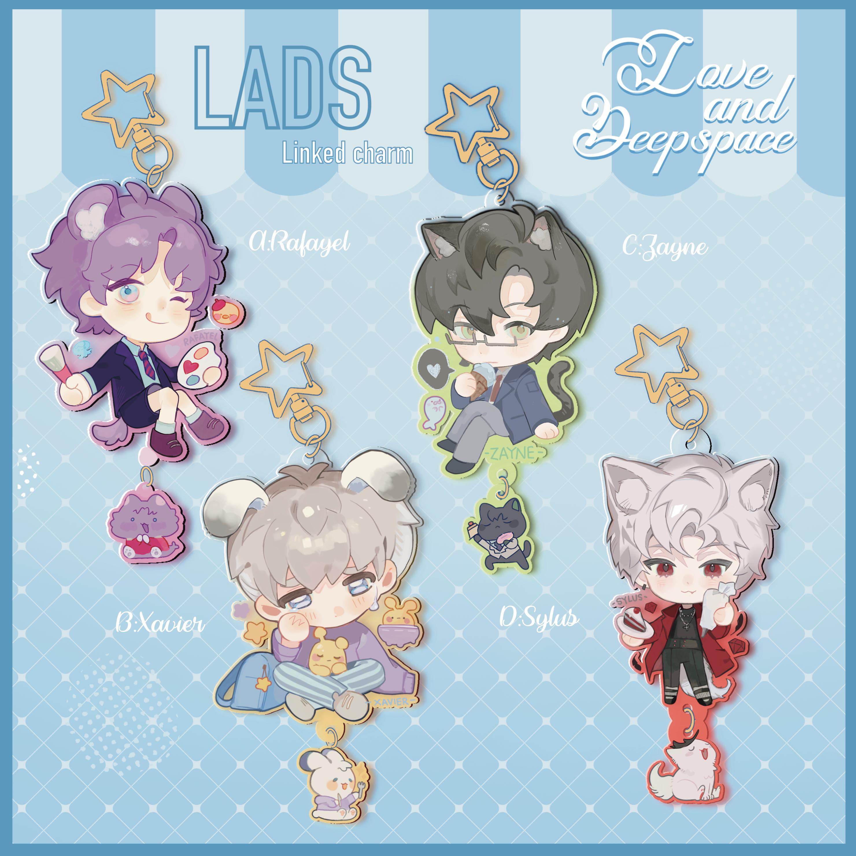 Lads-love & Deep Space | Rafayel | Xavier | Sylus | Zayne - Etsy