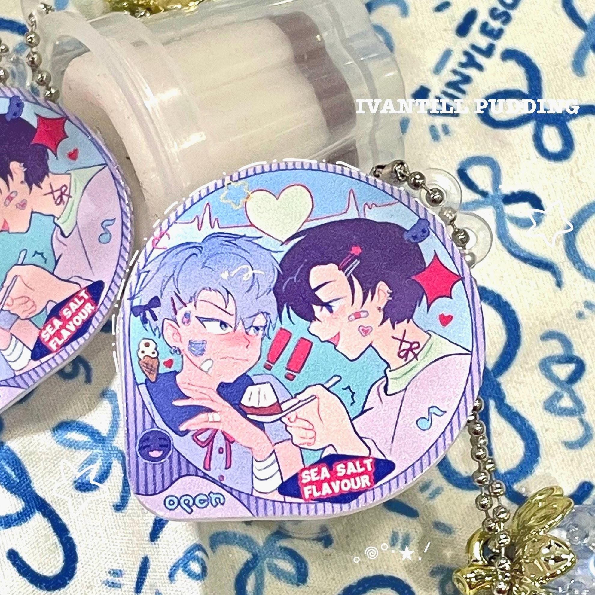 パクジフン センイル MD ストラップ キーリング トレカ Alien Stage Pudding Cup Squishes | IVANTILL | Keychains Accessorie