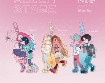 Alien Stage Linked charms | Ivan | mizu | luka | Till | hyunna |