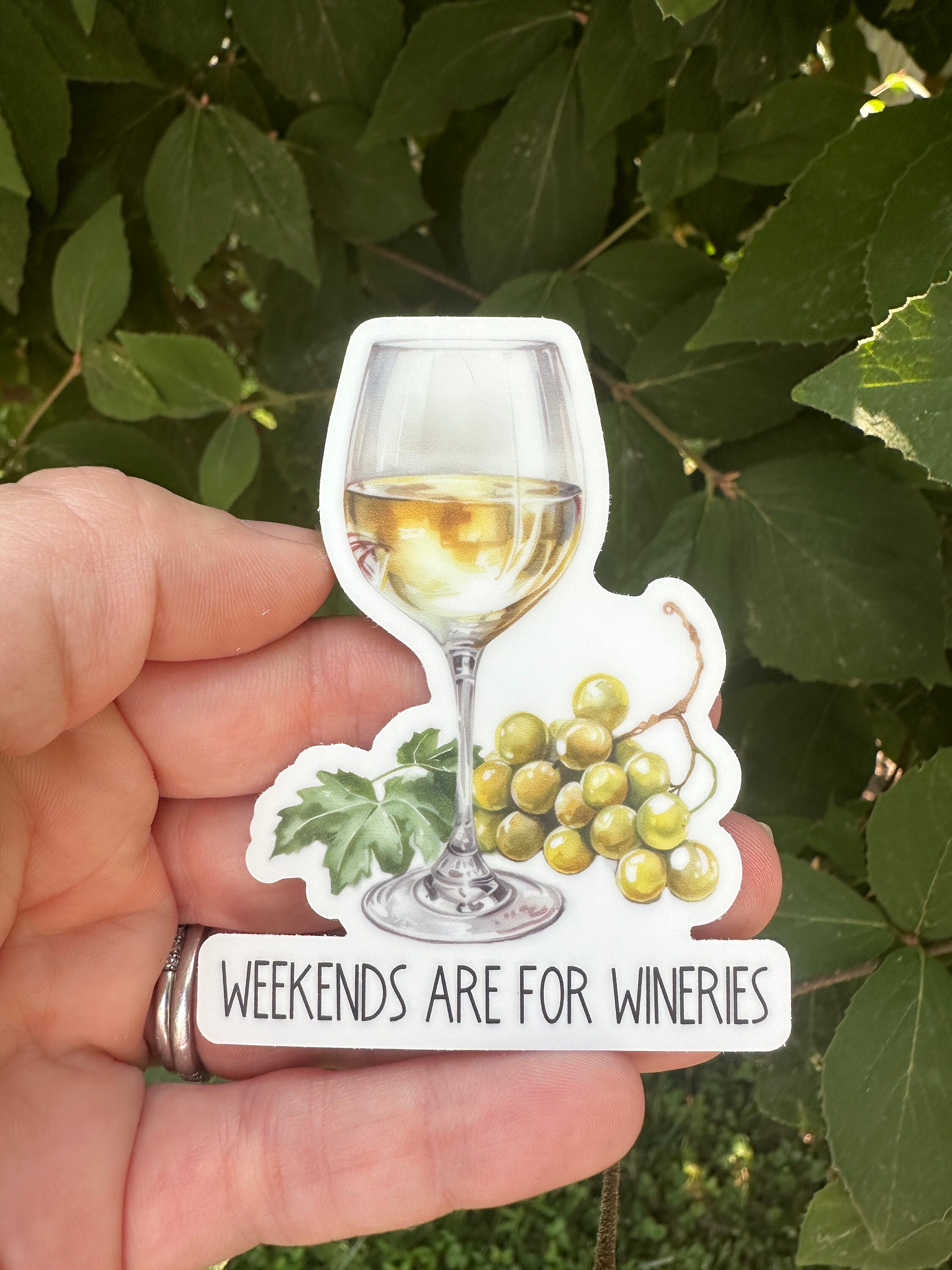 Local Wine Sticker Wineries Sticker for Laptop, Fun Wine Sticker for Water Bottle, Wine ...