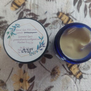 Loción de leche de cabra natural