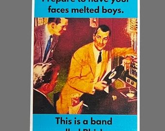 Phish Sticker, Vintage Prepare to Have Your Faces Melted Boys, Phish Mexico, Weatherproof Premium Matte Sticker, Funky Phish Sticker, Trey