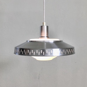 Vintage Scandinavian Mid-Century Modern Space-Age Pendant Ceiling Lamp (1960s/1970s)