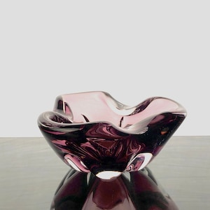 Vintage Scandinavian Glass Bowl – "1719" by Åfors Glasbruk (Swedish Mid-Century Modern, 1950s)