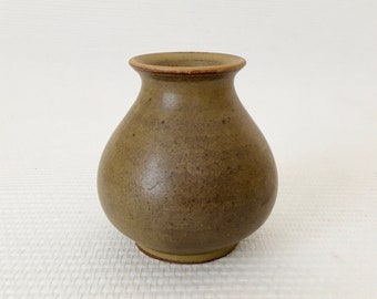 Vintage 1960s Miniature Stoneware Vase by Humlebaek Keramik, Denmark