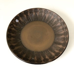 Mid-Century Modern Scandinavian Ceramic Bowl “Rabatt” by Göran Andersson for Upsala-Ekeby, Sweden, 1960s