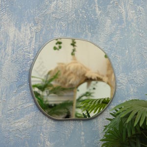 Asymmetrical Wall Mirror Home Decor Elegant Mirror Organic Mirror Wall Decor Abstract Mirror Bedroom Mirror Entry Way Mirror Makeup Mirror