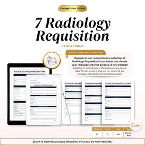 Radiology Requisition Forms - 7 Editable Canva Templates and Printable PDF