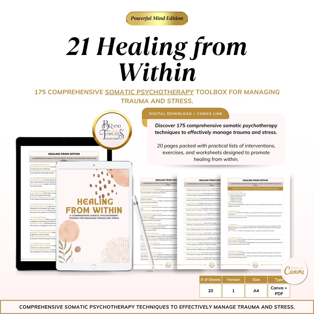 Healing From Within: Somatic Psychotherapy Toolbox for Trauma Recovery ...