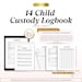 Child Custody Journal: the Essential Log Book for Keeping Accurate ...