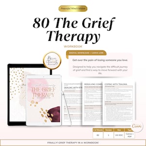 Grief Worksheets - Etsy