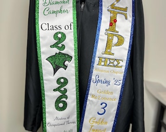 Sigma Gamma Rho/ Collegiate Graduation Stole