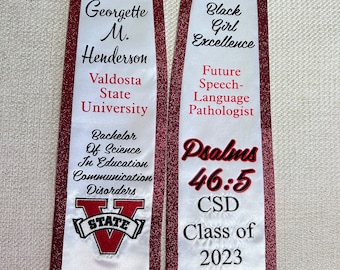 Pre-design Graduation Stole