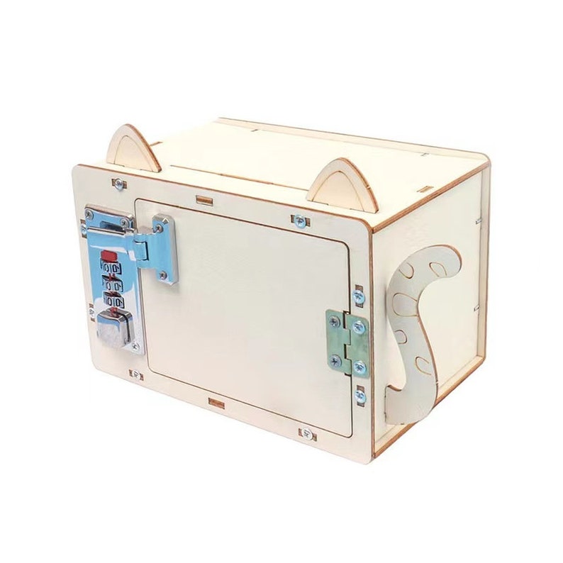 DIY Manual Mechanical Password Box Technology Small Invention Student Science Experiment