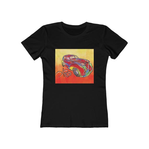 Vintage Car Series (2023) Women's Boyfriend Tee