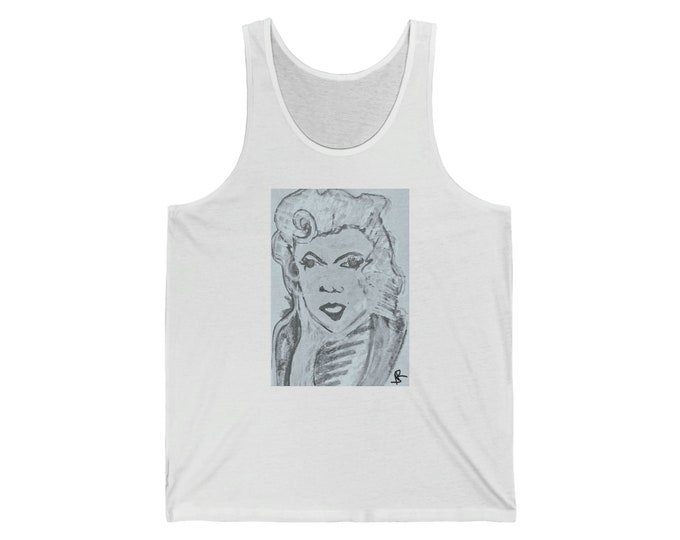 Featured listing image: Marilyn (2023) Unisex Jersey Tank