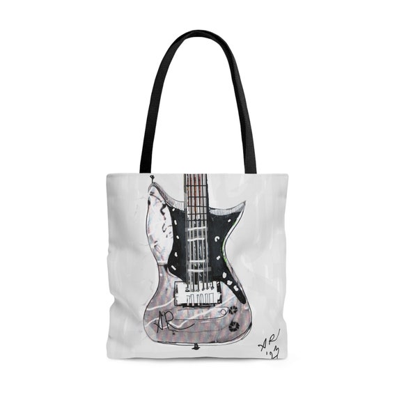 Abstract Rock (White - 2023) AOP Tote Bag
