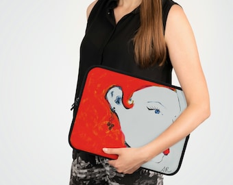 Beauty in Red (2023) Laptop Sleeve