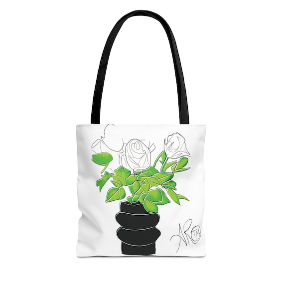 Mom's Roses Tote Bag (AOP)