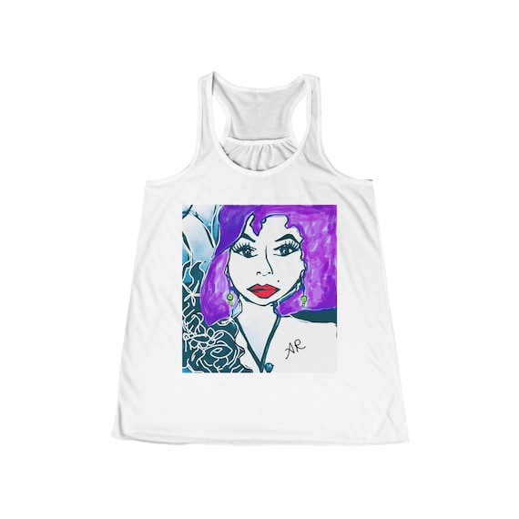 Tiffany Series 2 (2023) Women's Flowy Racerback Tank