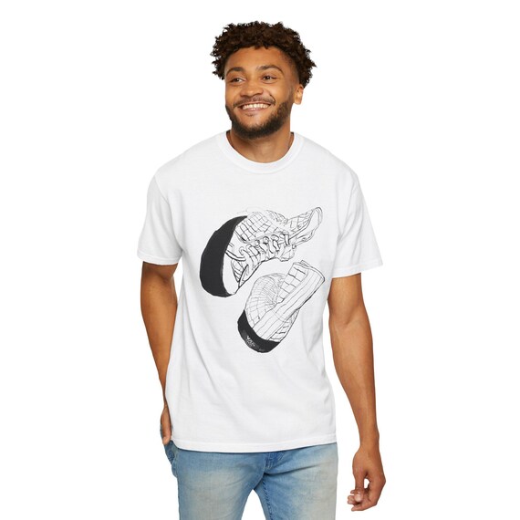 Dad's Vans Sneakers graphic T-shirt | Hand-drawn shoe illustration