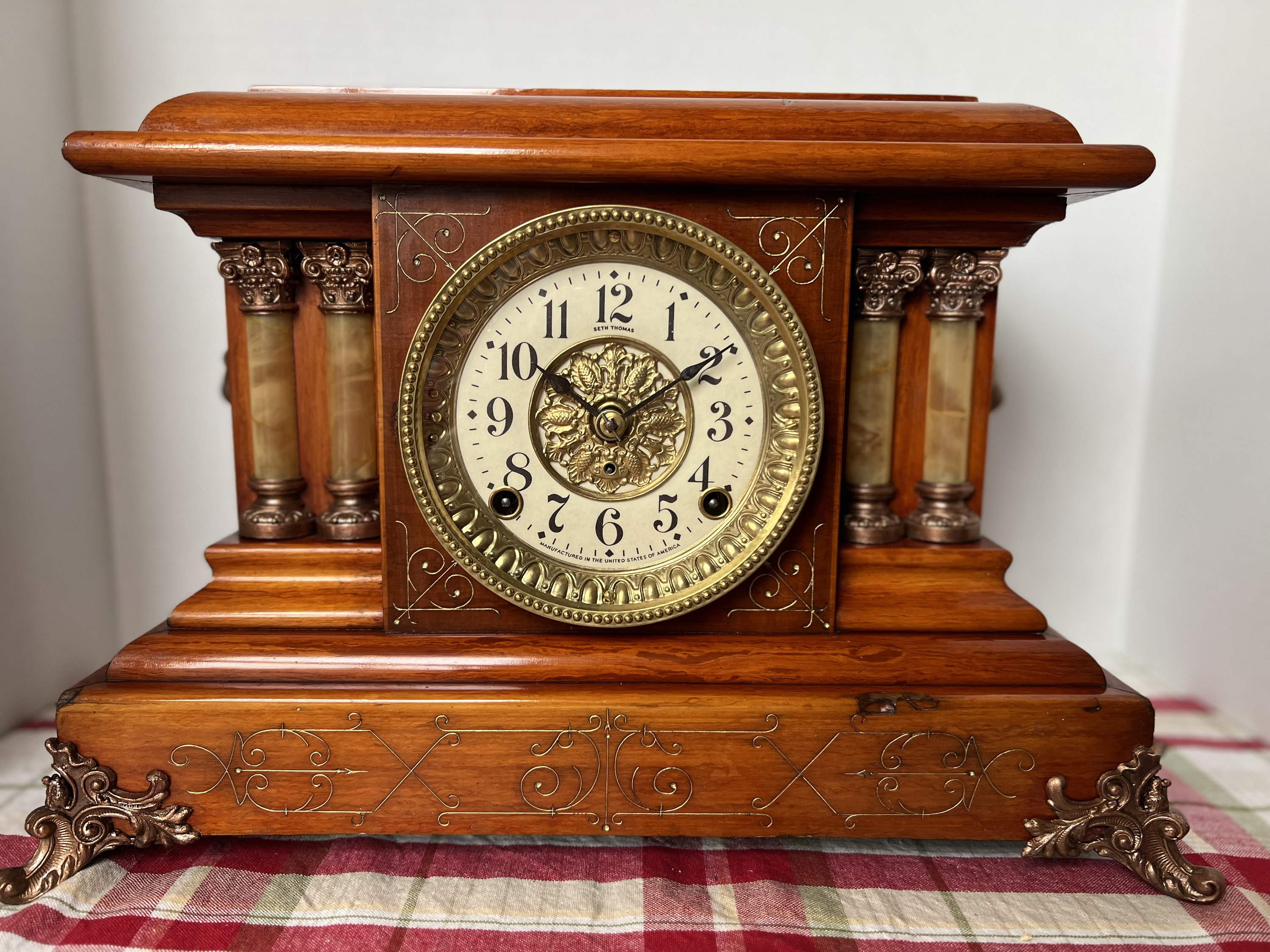 Restored Antique Seth Thomas Clock Etsy