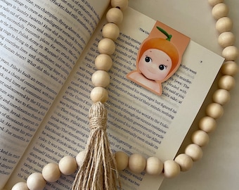 Sonny Angel Tangerine Magnetic Bookmark