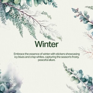 Floral Digital Sticker Pack for Goodnotes in Watercolor Style for iPad ...
