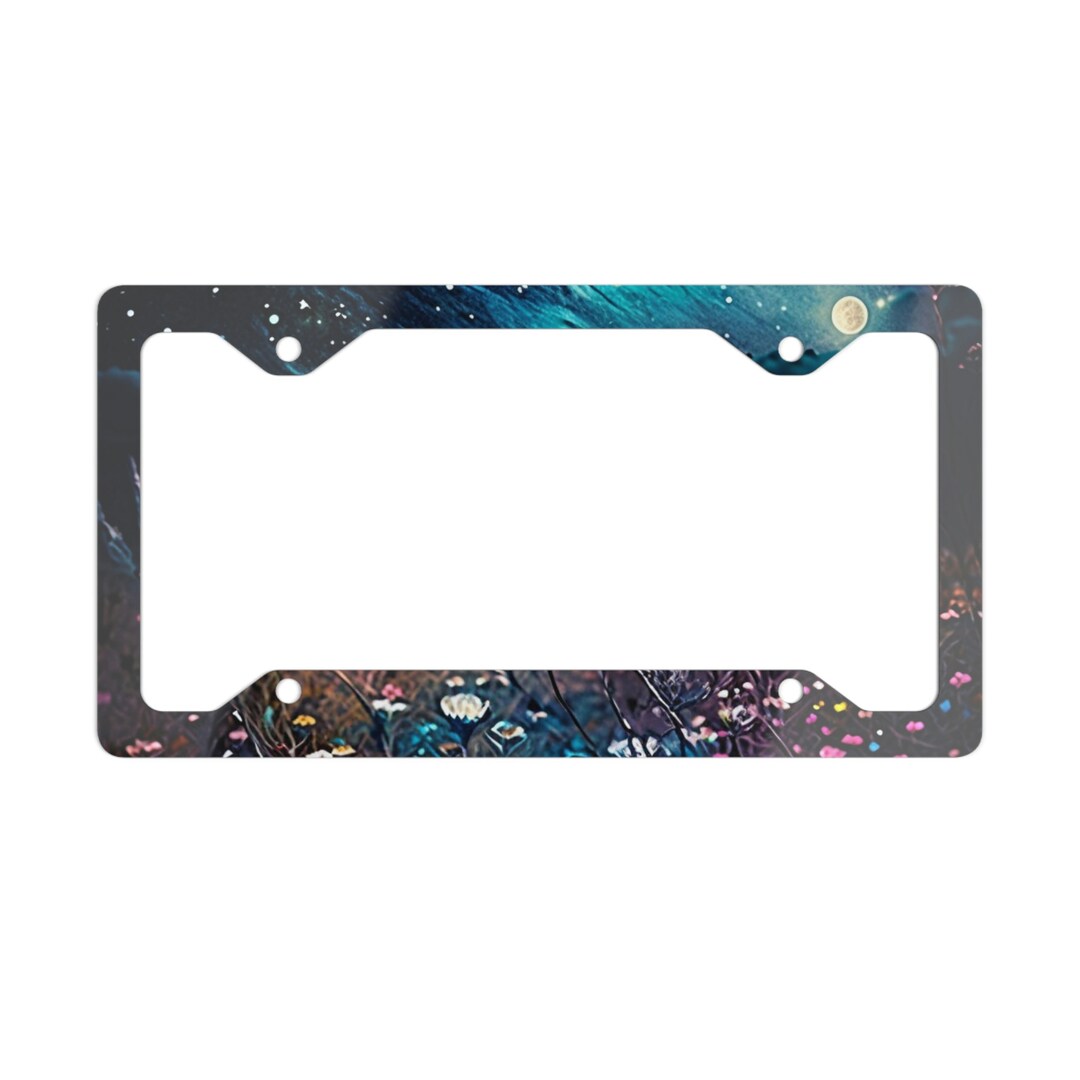 Customizable License Plate Cover License Plate Frame Etsy