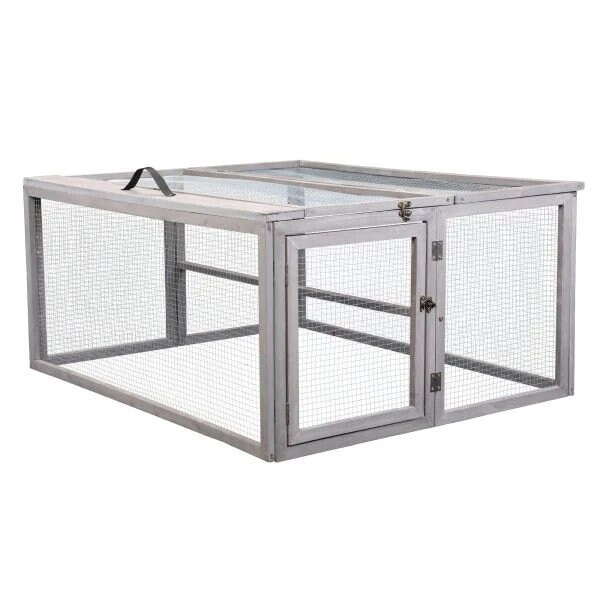Folding Rabbit Cage House Indoor and Outdoor Use. Chicken Coop Rabbit