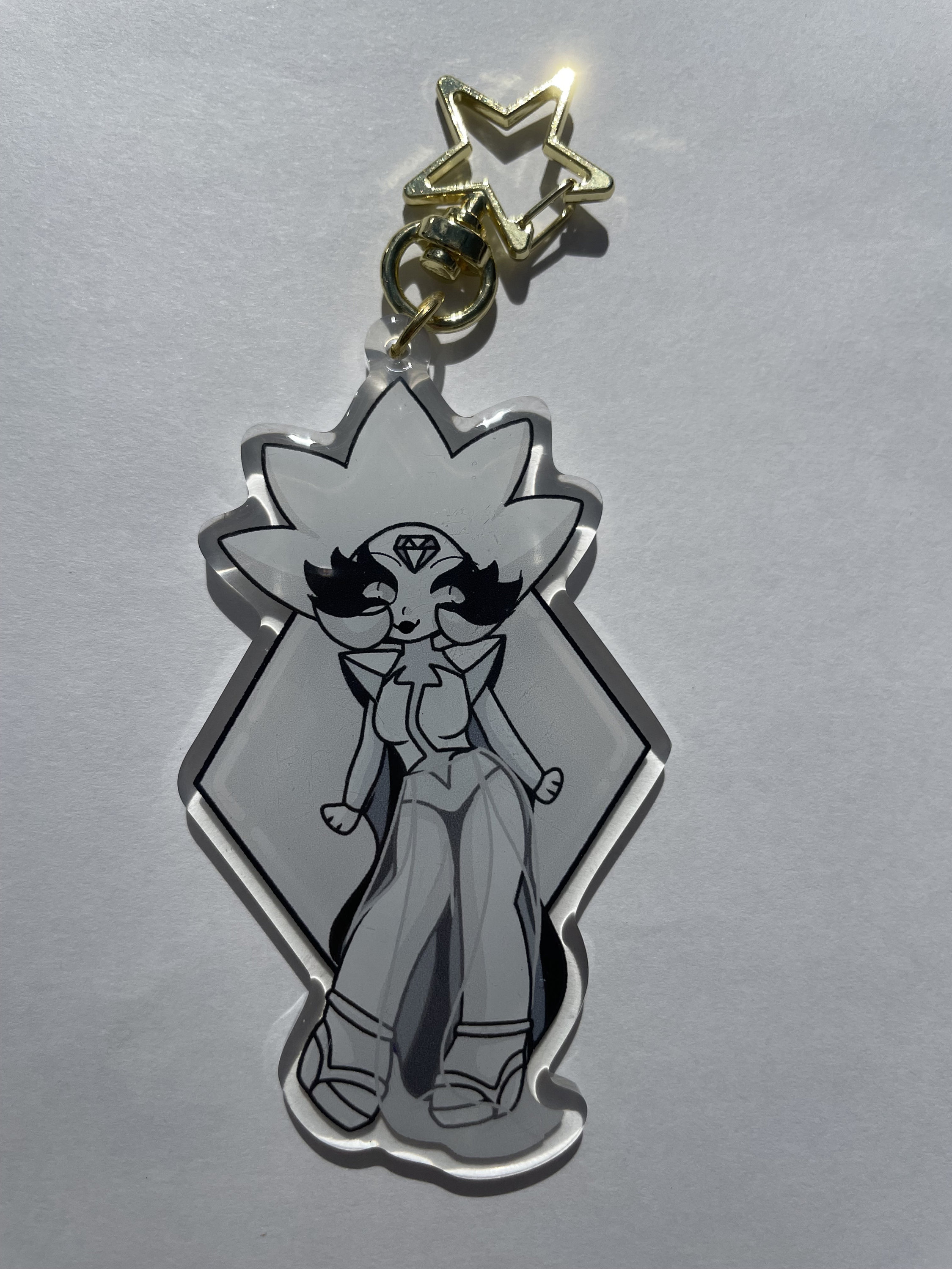 Steven Universe Diamond Keychains - Etsy