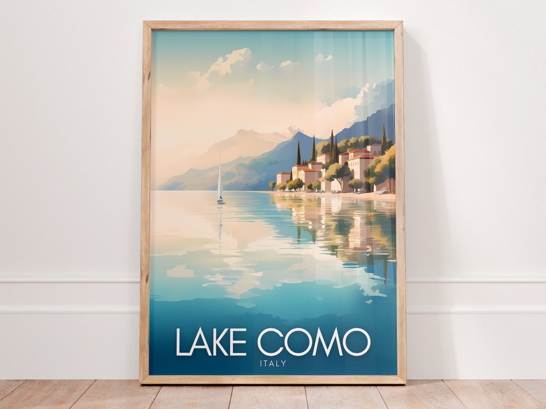 comer-see-druck-italien-reise-poster-minimalistische-wandkunst