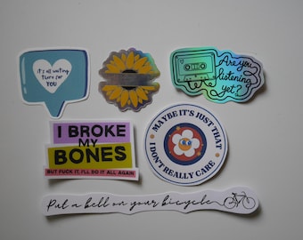 Louis Tomlinson and Harry Styles Stickers *SMALL*