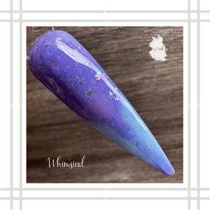 Whimsical Triple Thermal Dip Powder | Glitter Dipping Powder | Dip Powder For Nails | Acrylic Powder | Thermal Nails | Nail Dips