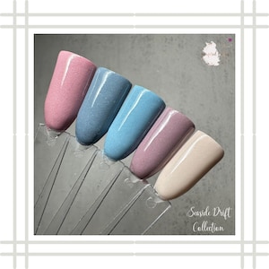 Seaside Drift Dip Powder Collection | Glitter Dipping Powder | Dip Powder For Nails | Acrylic Powder | Glitter Nails | Nail Dips