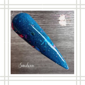 Sundown Dipping Powder | Dip Powder For Nails | Acrylic Powder | Shimmer Dip Powder | Nail Dips