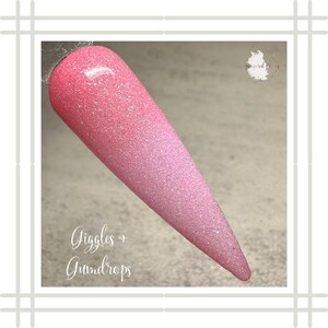 Giggles & Gumdrops Thermal Dip Powder | Glitter Dipping Powder | Dip Powder For Nails | Acrylic Powder | Thermal Nails | Nail Dips