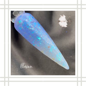 Illusion Thermal Dip Powder | Glitter Dipping Powder | Dip Powder For Nails | Puder akrylowy | Paznokcie termiczne | Zanurzanie paznokci