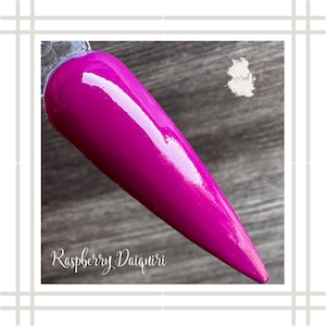 Raspberry Daiquiri Powder | Dip Powder For Nails | Acrylic Powder | Solid Dip Powder | Nail Dips