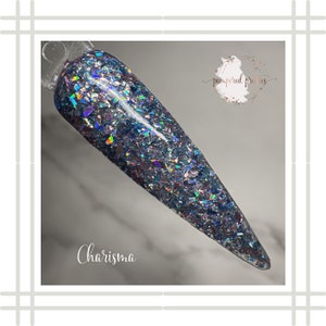 Charisma Dip Powder | Glitter Dipping Powder | Dip Powder For Nails | Acrylic Powder | Nail Dips