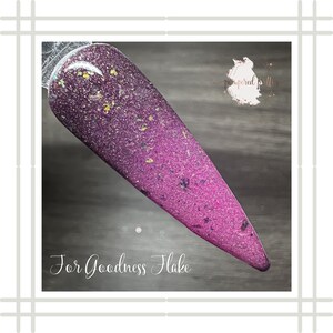 For Goodness Flake Thermal Dip Powder | Glitter Dipping Powder | Dip Powder For Nails | Acrylic Powder | Thermal Nails | Nail Dips