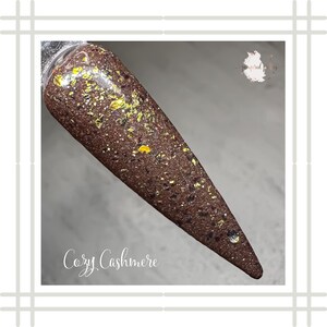 Cozy Cashmere Flakie Dipping Powder | Nail Dipping Powder | Dip Powder For Nails | Acrylic Powder | Shimmer Dip Powder | Nail Dips