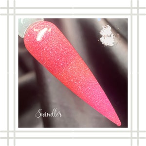 Swindler Thermal Dip Powder | Glitter Dipping Powder | Dip Powder For Nails | Puder akrylowy | Paznokcie termiczne | Zanurzanie paznokci