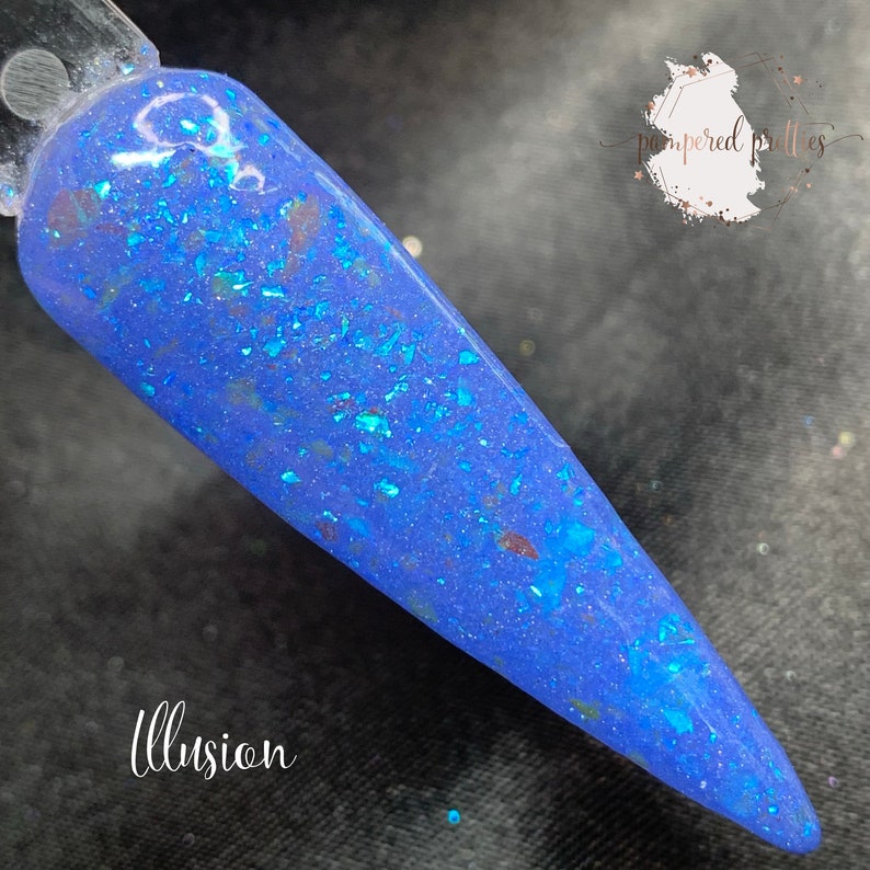 Illusion Thermal Dip Powder Glitter Dipping Powder Dip Etsy