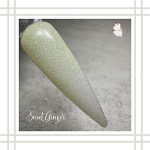 Sweet Ginger Thermal Dip Powder | Glitter Dipping Powder | Dip Powder For Nails | Acrylic Powder | Thermal Nails | Nail Dips