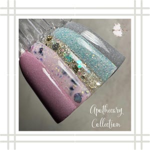 Apotheker Dippulver Kollektion | Glitzer Tauchpulver | Dip-Pulver für Nägel | Acryl Puder | Glitzer Nägel | Nagel Dips