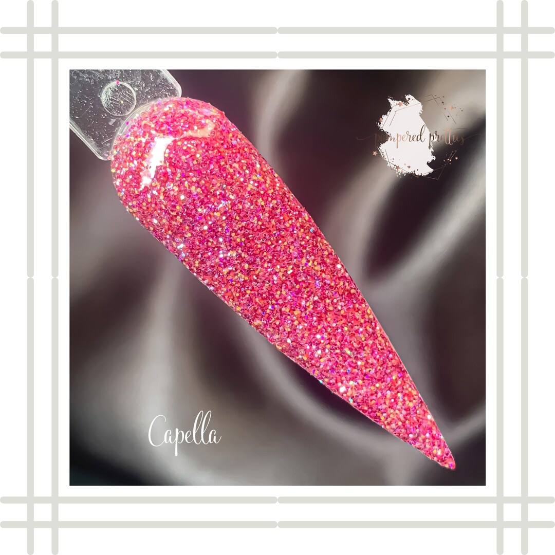 Capella Glitter Nail Dipping Powder Dip Powder for Nails Acrylic Powder