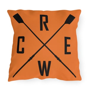 High school rowing gear college crew club - Outdoor Pillow