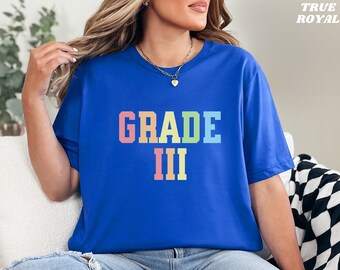 Third Grade Teacher Shirt, 3rd Grade Teacher Shirt, 3rd Grade T-Shirt, Third Grade team shirt, Back to school, Teacher Appreciation Gift